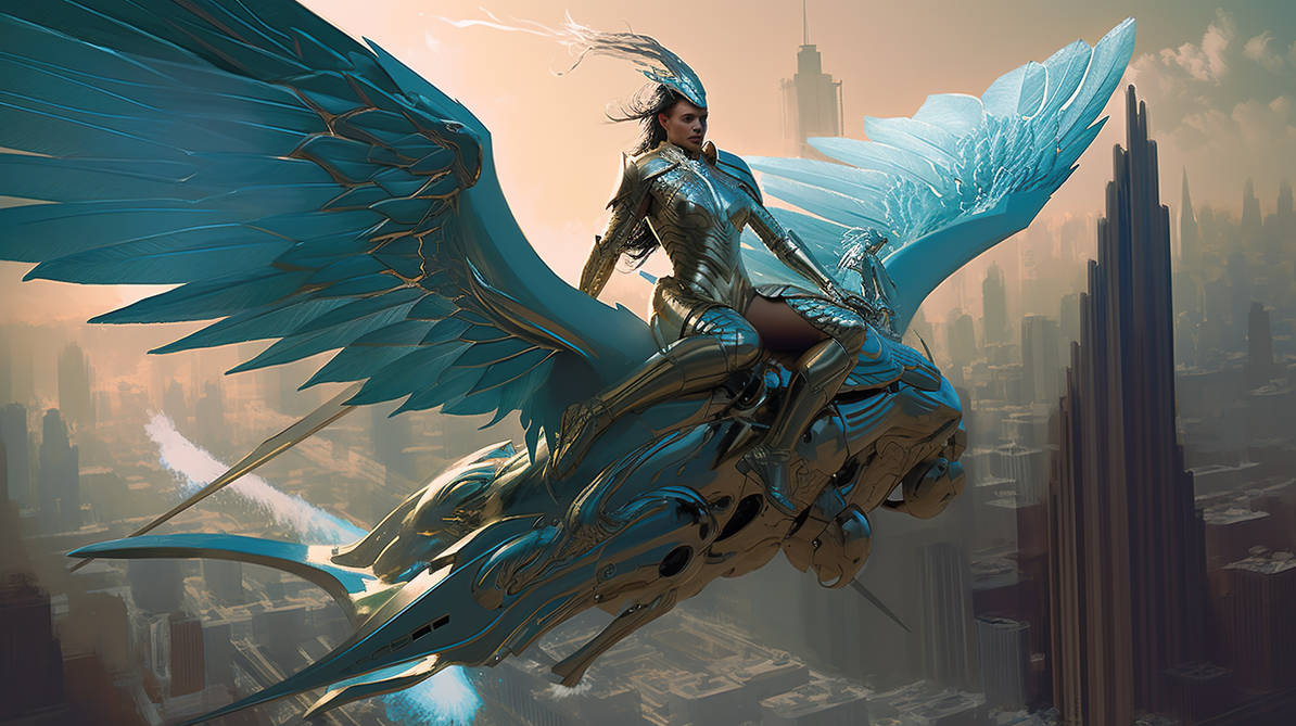 A futuristic version of the hero Perseus by MHoltsmeier on DeviantArt