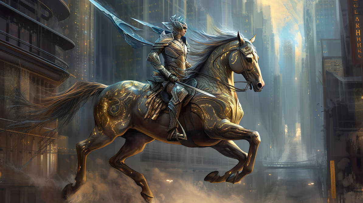 A futuristic version of the hero Perseus by MHoltsmeier on DeviantArt