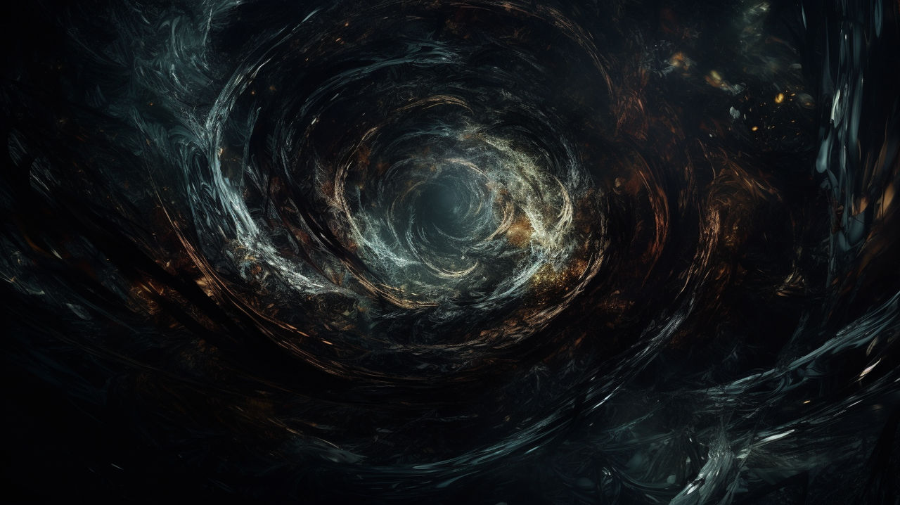 A swirling vortex of darkness and energy w by MHoltsmeier on DeviantArt