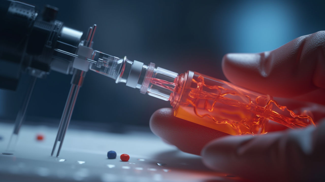 A close-up of a nanobot injecting a patien by MHoltsmeier on DeviantArt