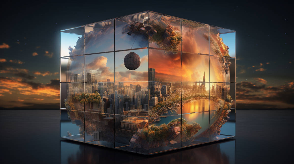 An image of an artificial world tha by MHoltsmeier on DeviantArt