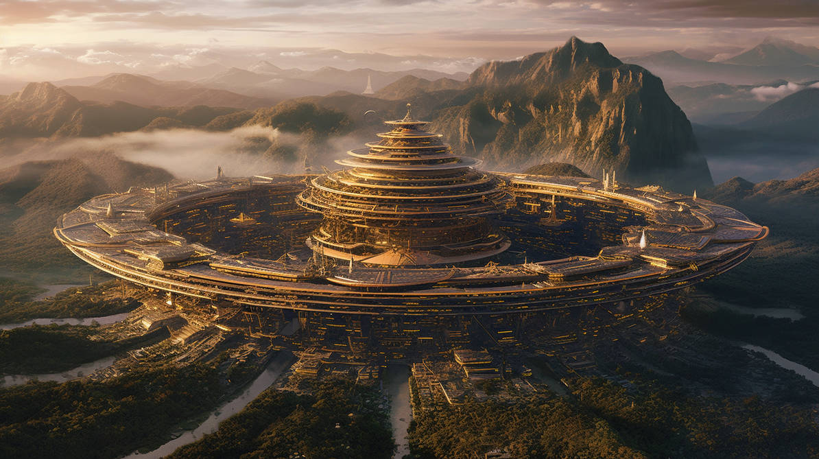 Futuristic circle structure 10 by MHoltsmeier on DeviantArt