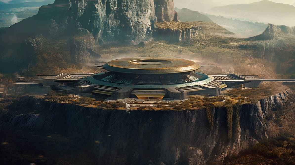 Futuristic circle structure 16 by MHoltsmeier on DeviantArt