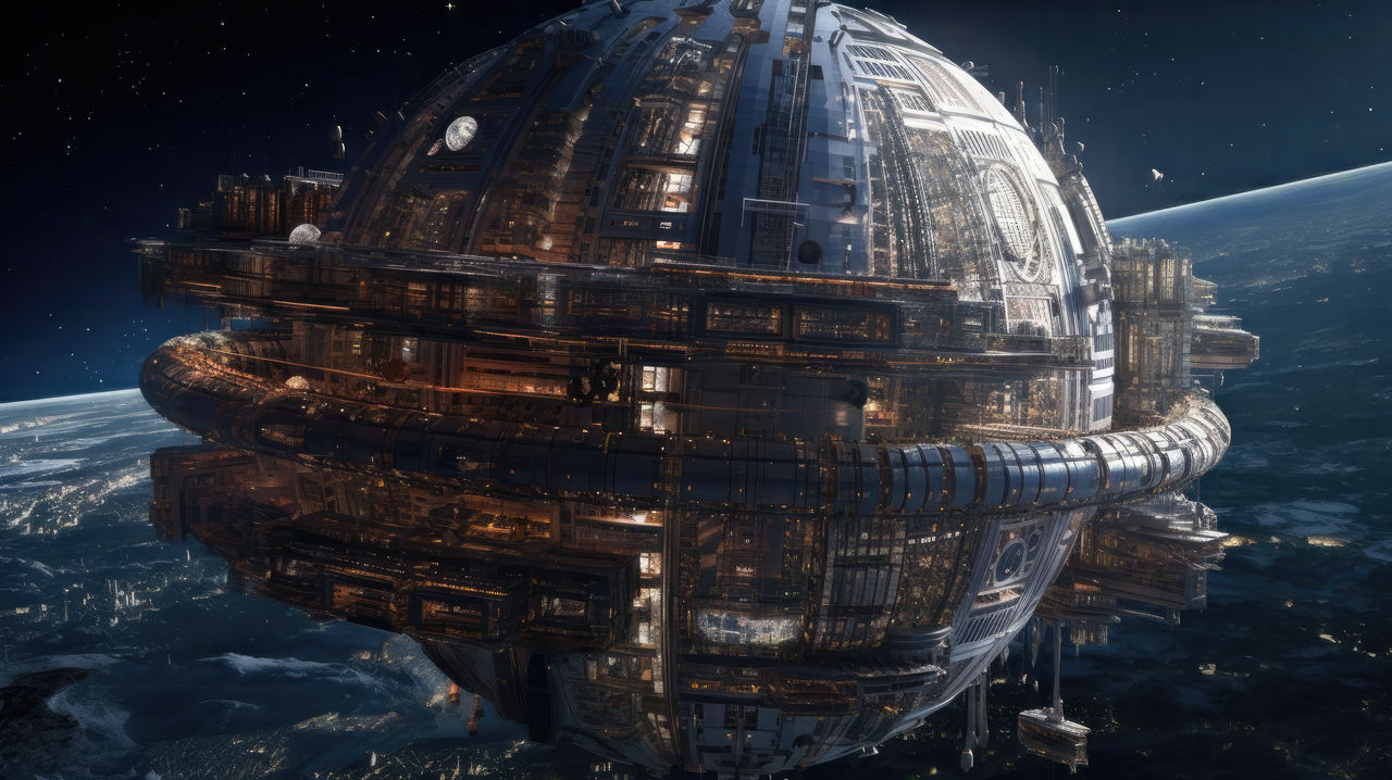 Future Rome Rome in Space: Hub of the Future 9 by MHoltsmeier on DeviantArt