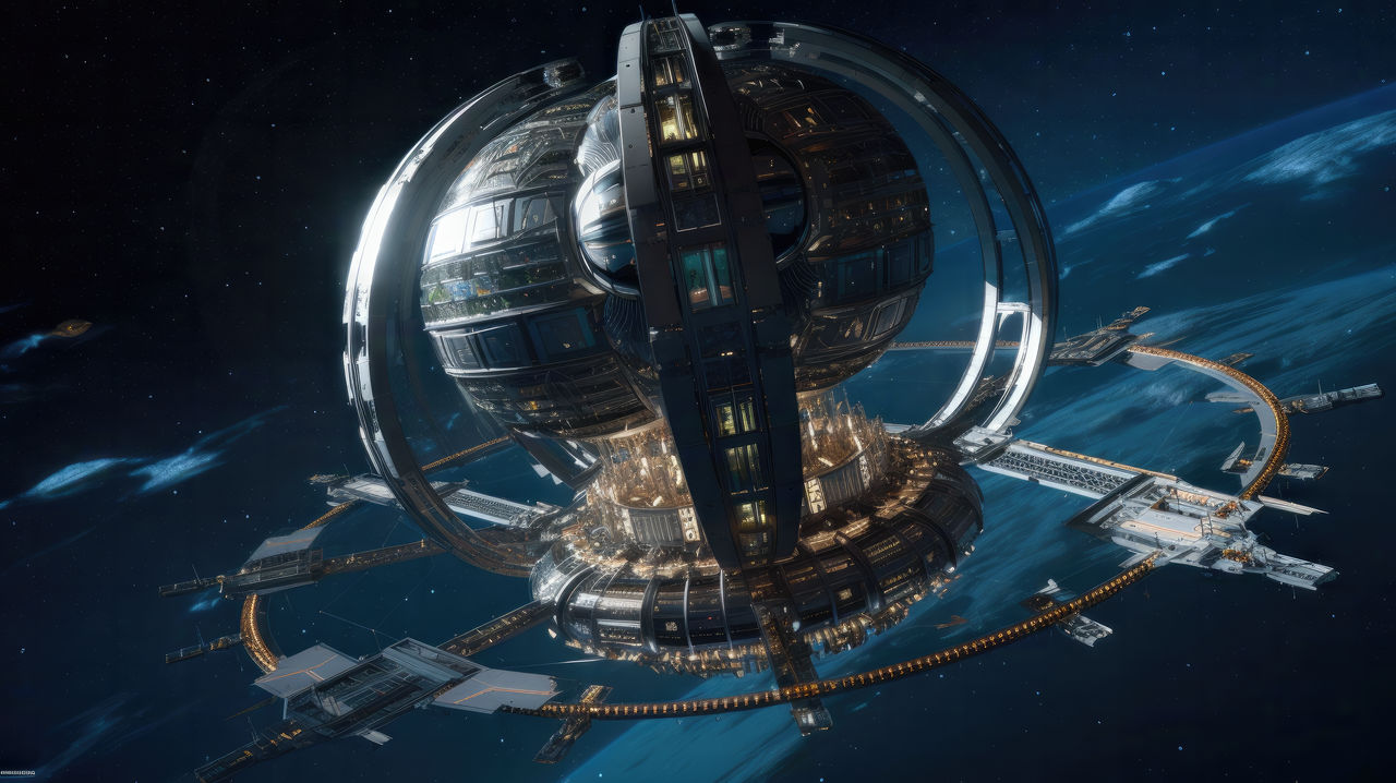 Future Space Rack Rome in Space: Hub of the Future 15 by MHoltsmeier on DeviantArt