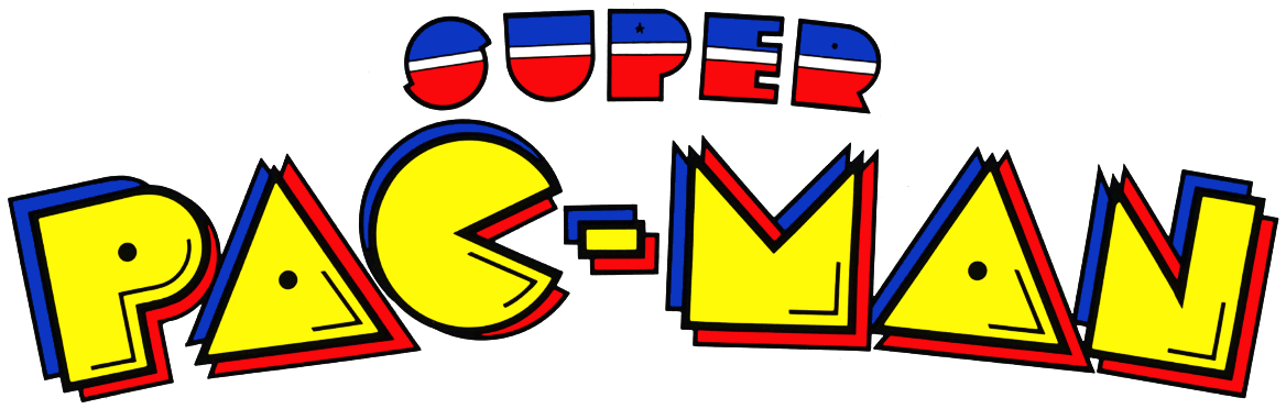 Super Pac-Man logo (US)