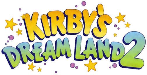 Kirby's Dream Land 2 logo by RingoStarr39 on DeviantArt
