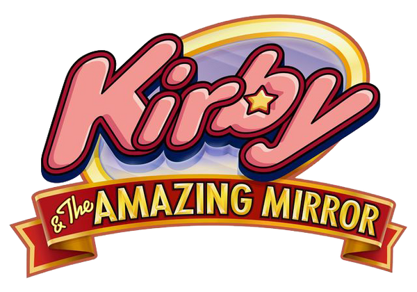 Kirby and the Amazing Mirror logo