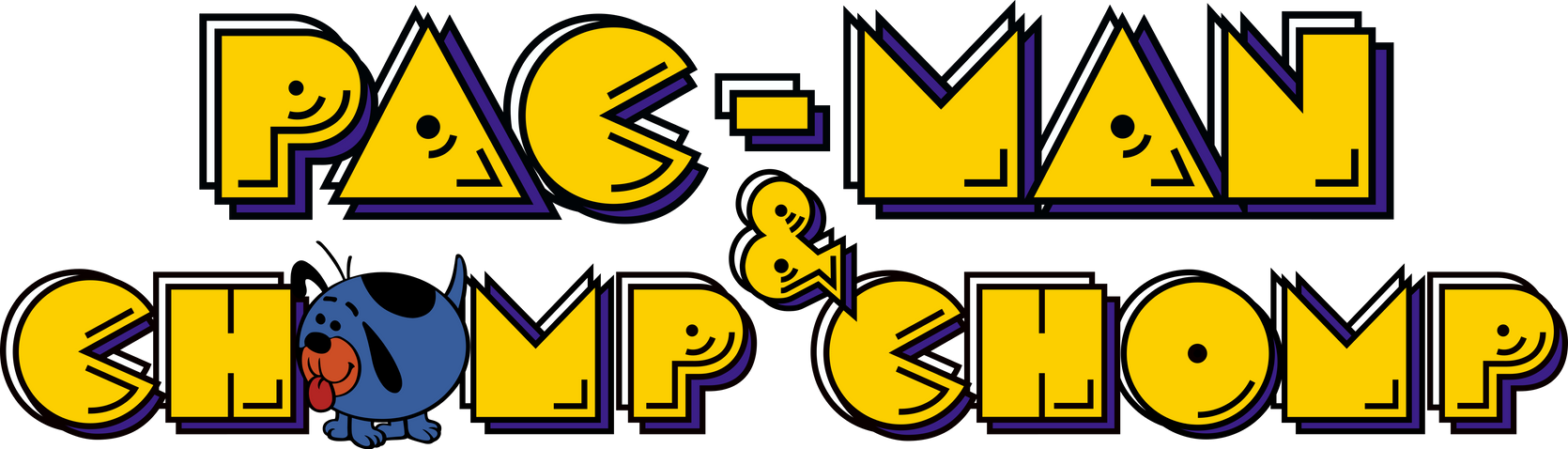 Pac-Man and Chomp Chomp logo by RingoStarr39 on DeviantArt