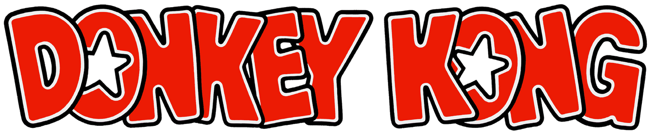 Donkey Kong logo by RingoStarr39