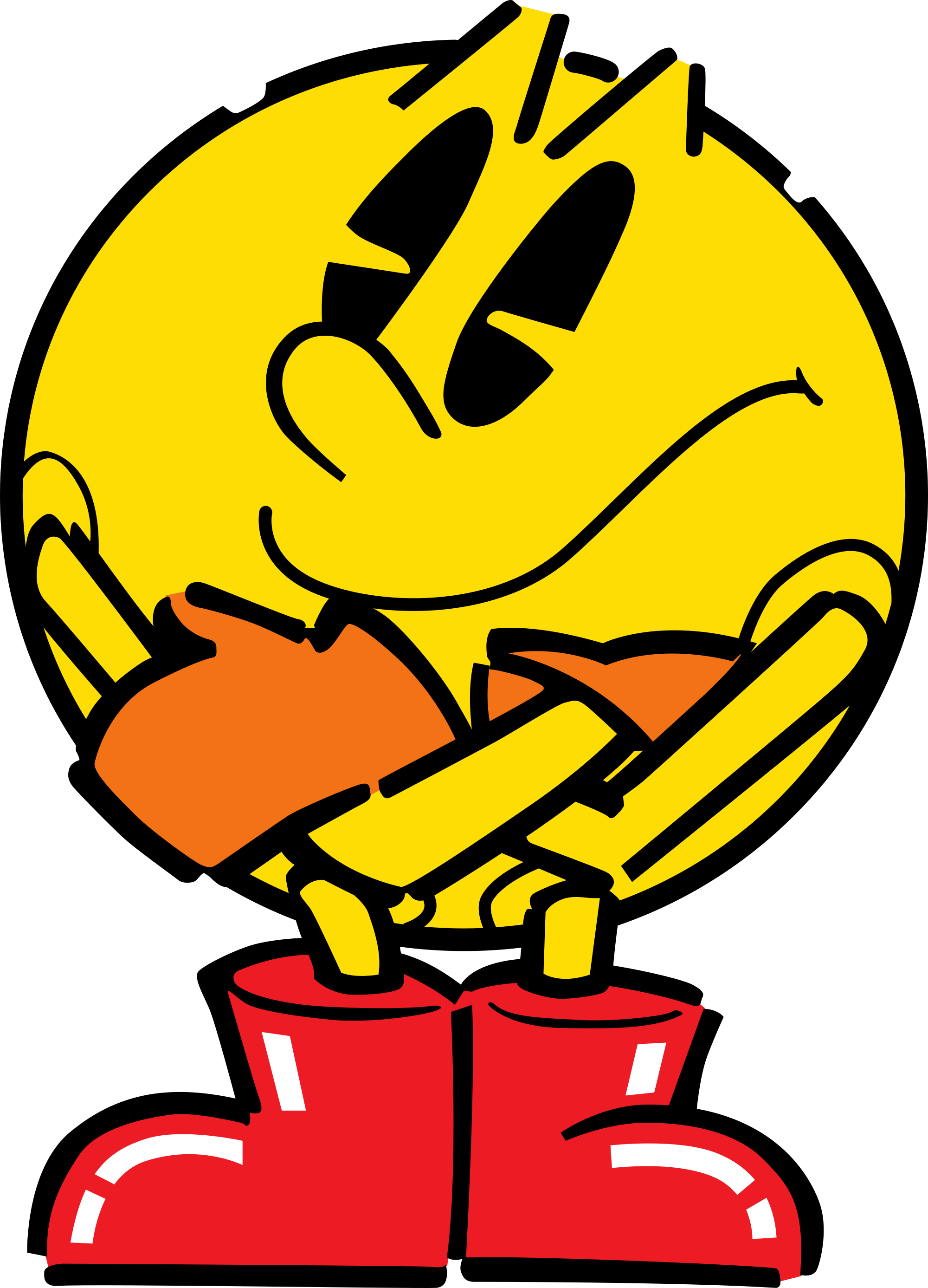 Pac-Man artwork 1 by RingoStarr39 on DeviantArt