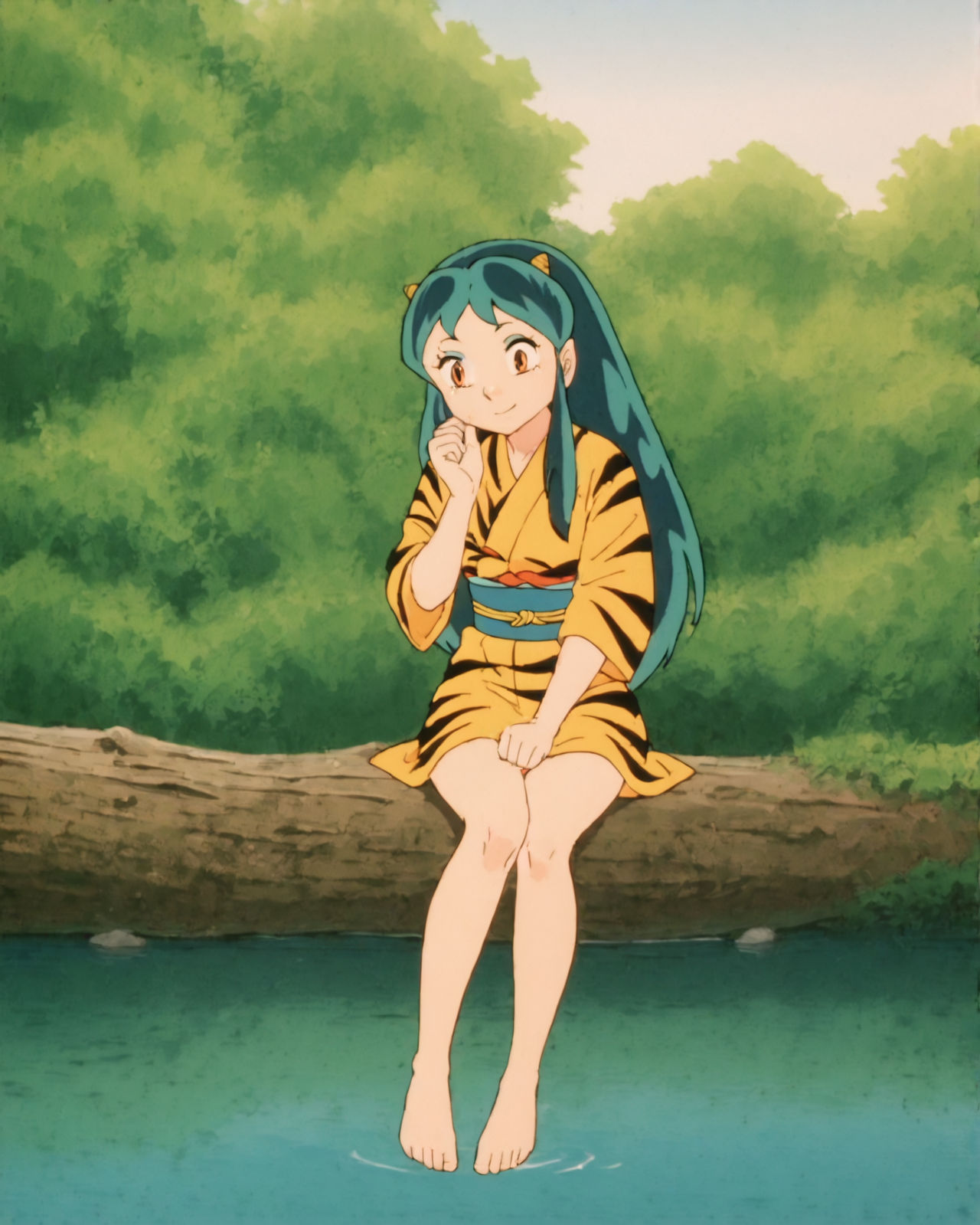 Lum (Urusei Yatsura) by AIRetroMonger on DeviantArt