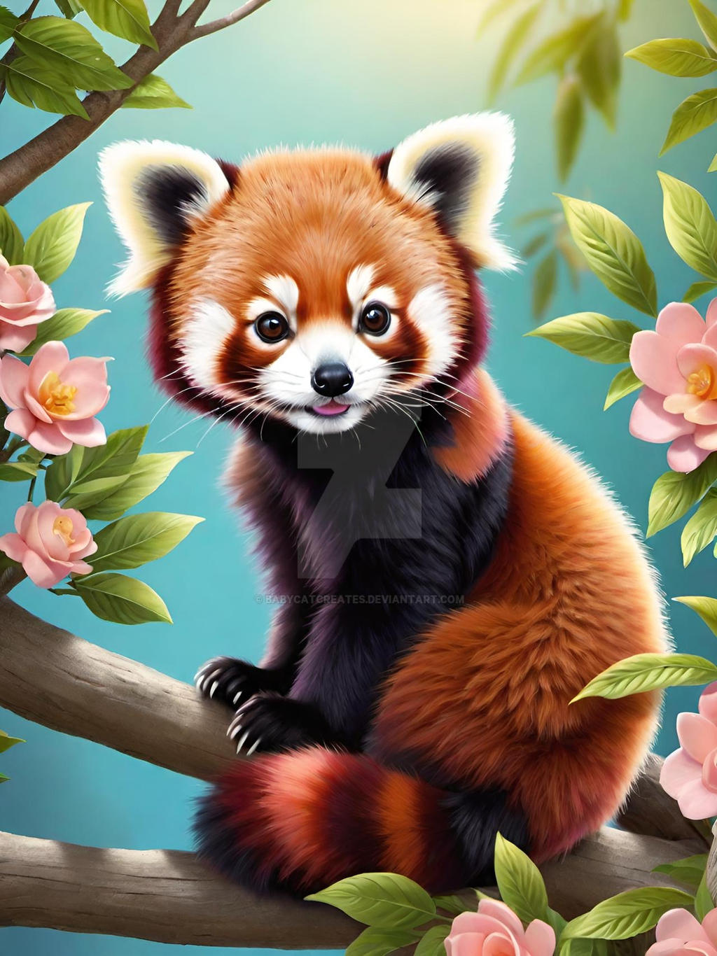 Baby Rd Panda Baby red panda by Babycatcreates on DeviantArt