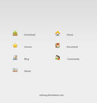 Web Site Nav Icons by Ashung