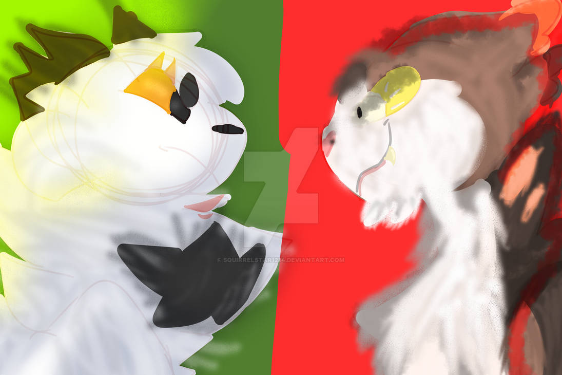 Blackstar vs Sol by Squirrelstar1234 on DeviantArt