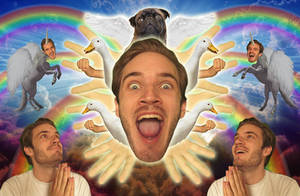 ALL HAIL THE MIGHTY PEWDS!! GOD OF ALL THE BROS!!