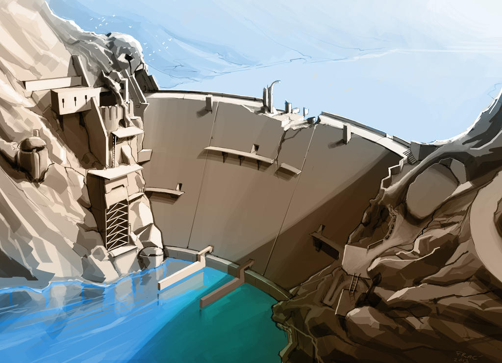 Dam Concept by Fractaal on DeviantArt