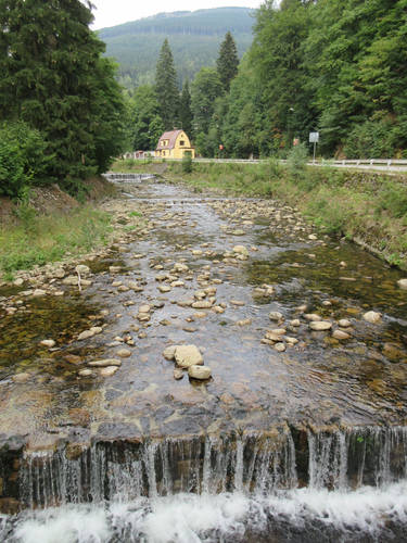 Tiny waterfalls