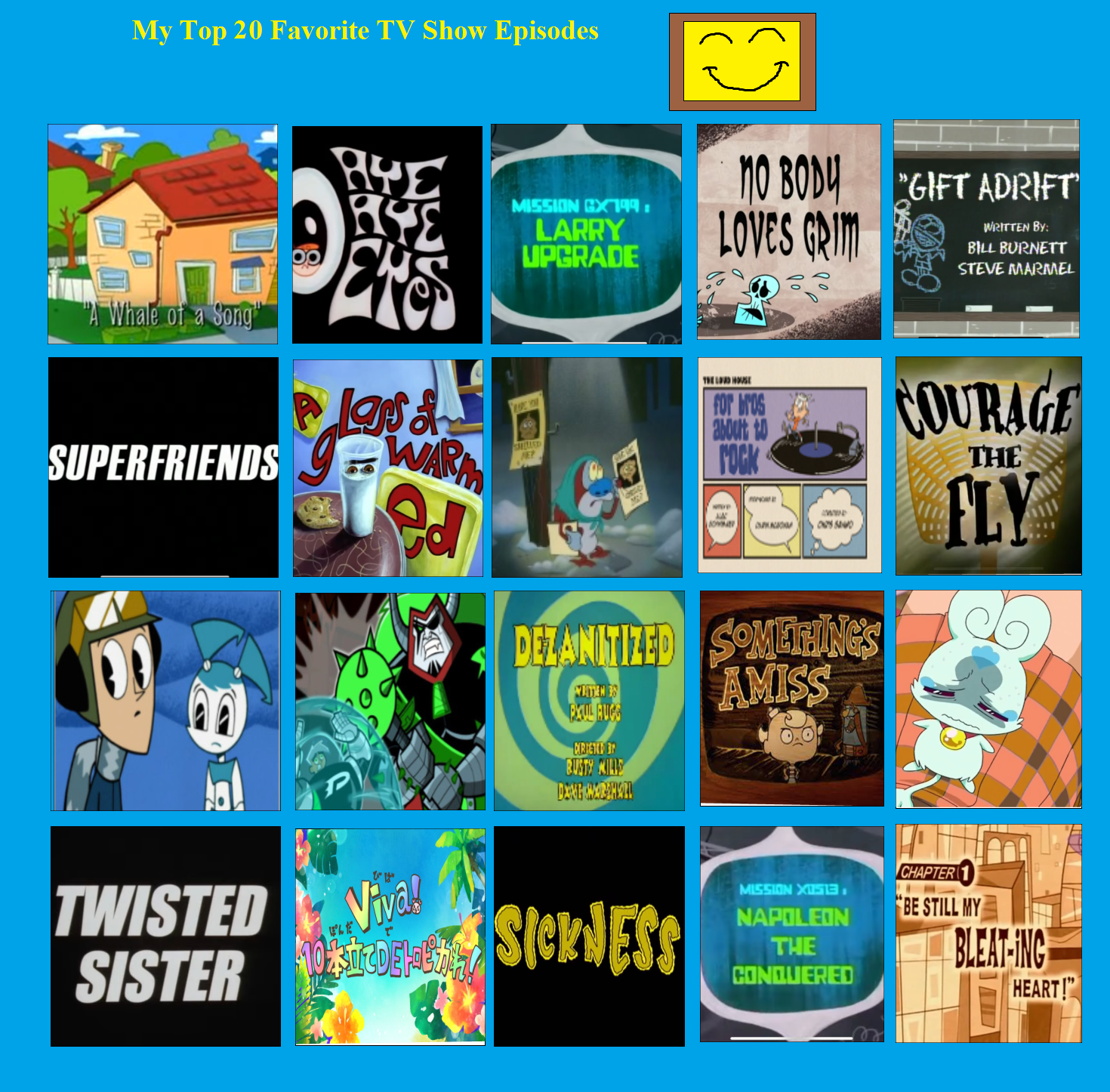 Top 10 Favorite TV show and Anime Episodes by salioranimations on DeviantArt Top 10 Favorite TV show and Anime Episodes by salioranimations on DeviantArt