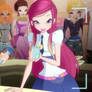 Roxy world of Winx