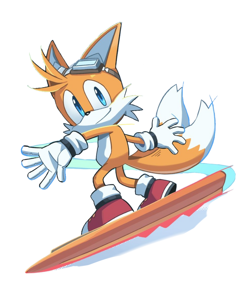 Sonic Riders - Tails (IDW Render) by Sonic-Ray on DeviantArt