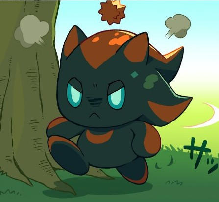 Angry Shadow Chao by Sonic-Ray on DeviantArt