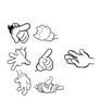 Drawing Sonic Hands