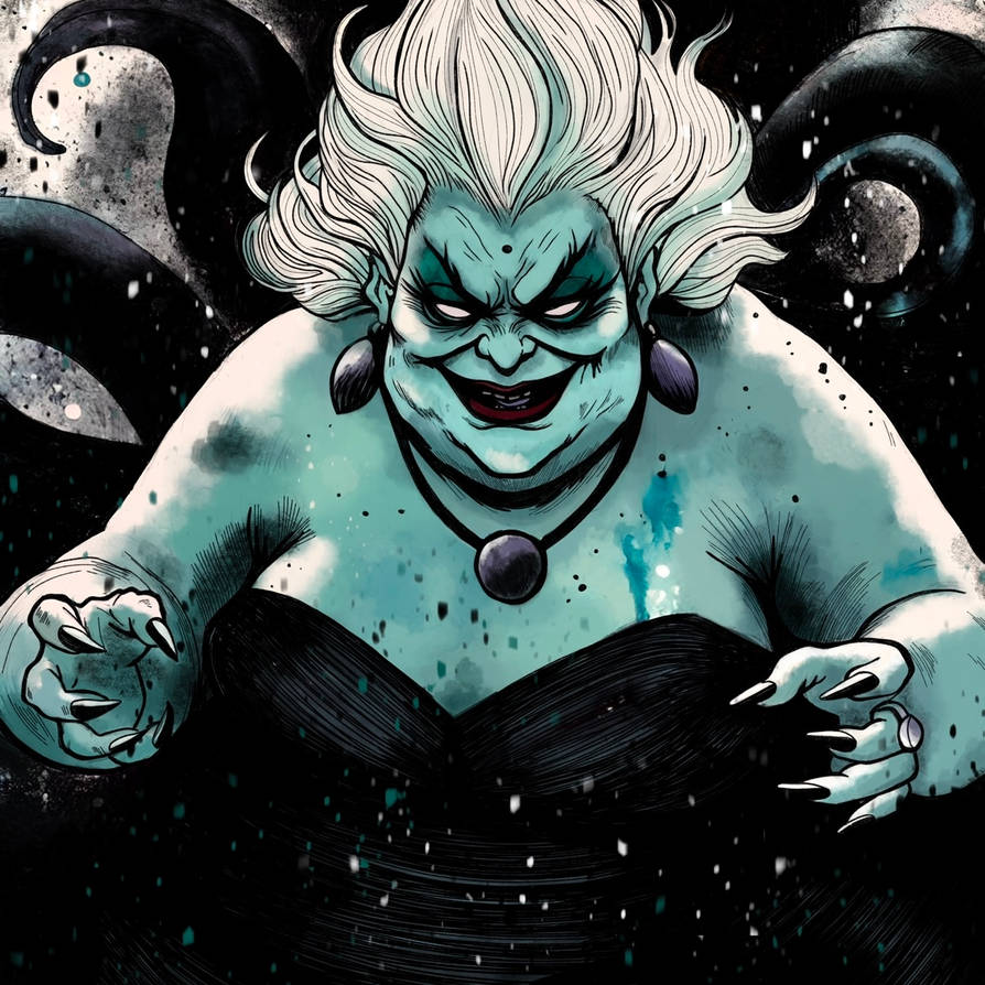 Abstract Ursula Ursula by DeniseIllustrates on DeviantArt