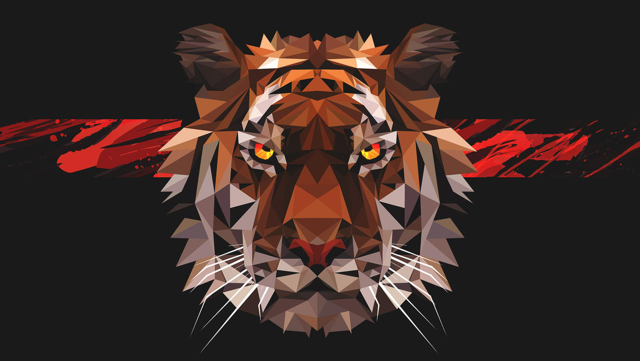 Savage - Tiger Low Poly by destructor021 on DeviantArt Savage - Tiger Low Poly by destructor021 on DeviantArt