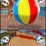 Tan Beach Ball