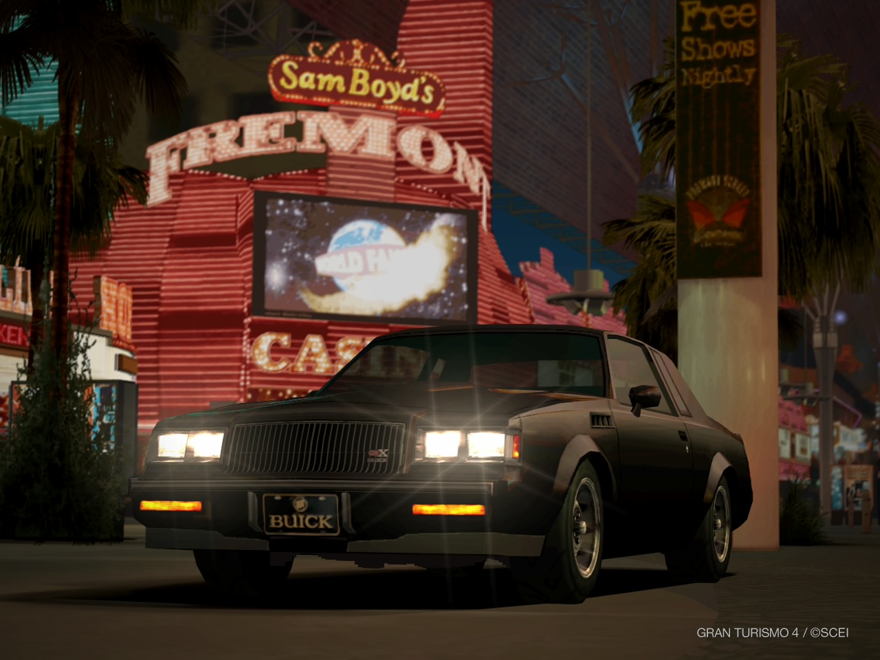 Gran Turismo 4 Buick GNX at Las vegas 1