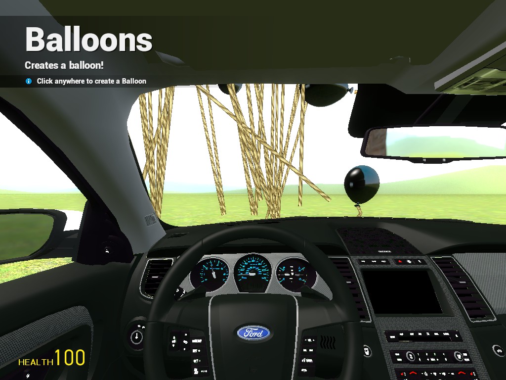 Gmod Ford Taurus Mod inside