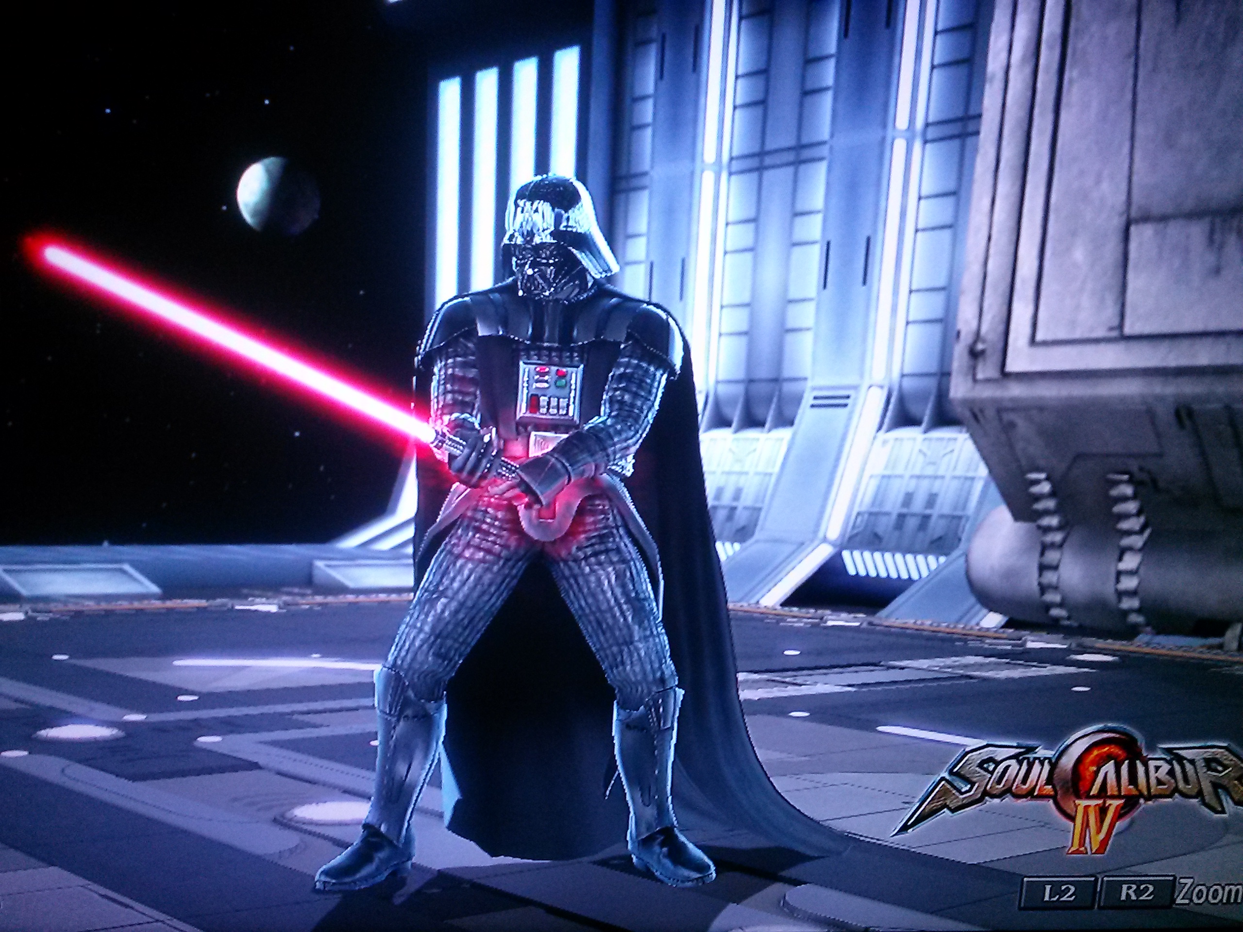 Darth Vader in Soul Calibur IV