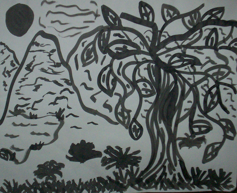 The Inked tree by Cndeves on DeviantArt