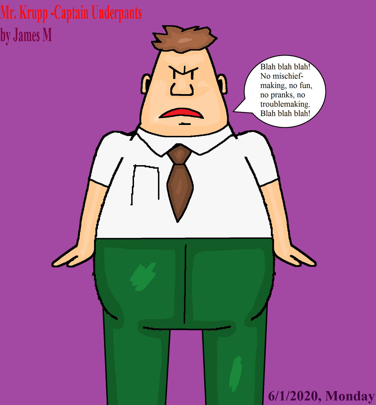 Mr. Krupp (by James M) by cvgwjames on DeviantArt