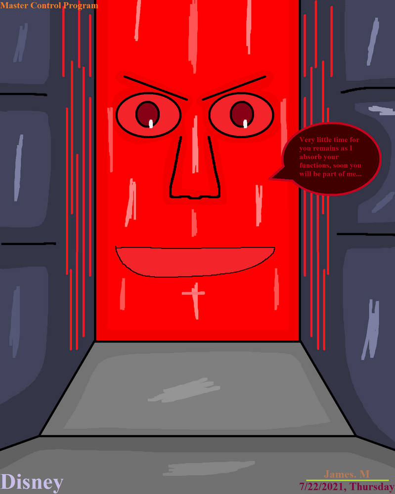 Master Control Program -Tron (by James M) by cvgwjames on DeviantArt