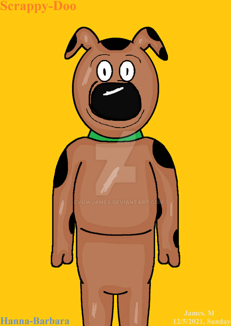 Scrappy Doo -my attempt- by cvgwjames on DeviantArt