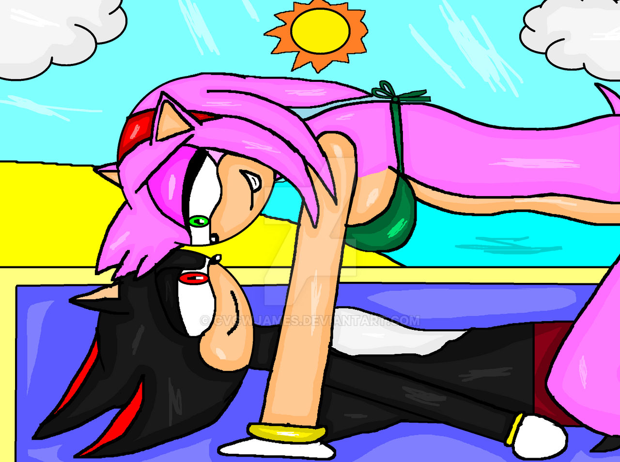 When Shadow finds out that Amy is cheating on him at the beach be