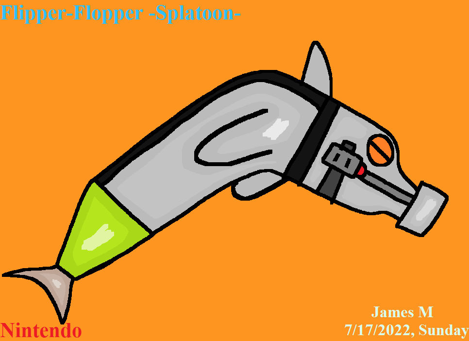 Flipper-Flopper -Splatoon- (by James M) by cvgwjames on DeviantArt