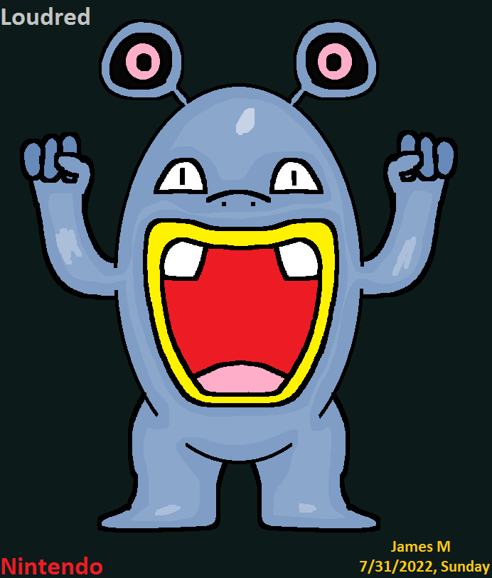 Draw Loudred Pokemon Loudred