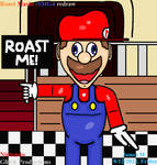 Roast Mario -SMG4 redraw (by James M) by cvgwjames