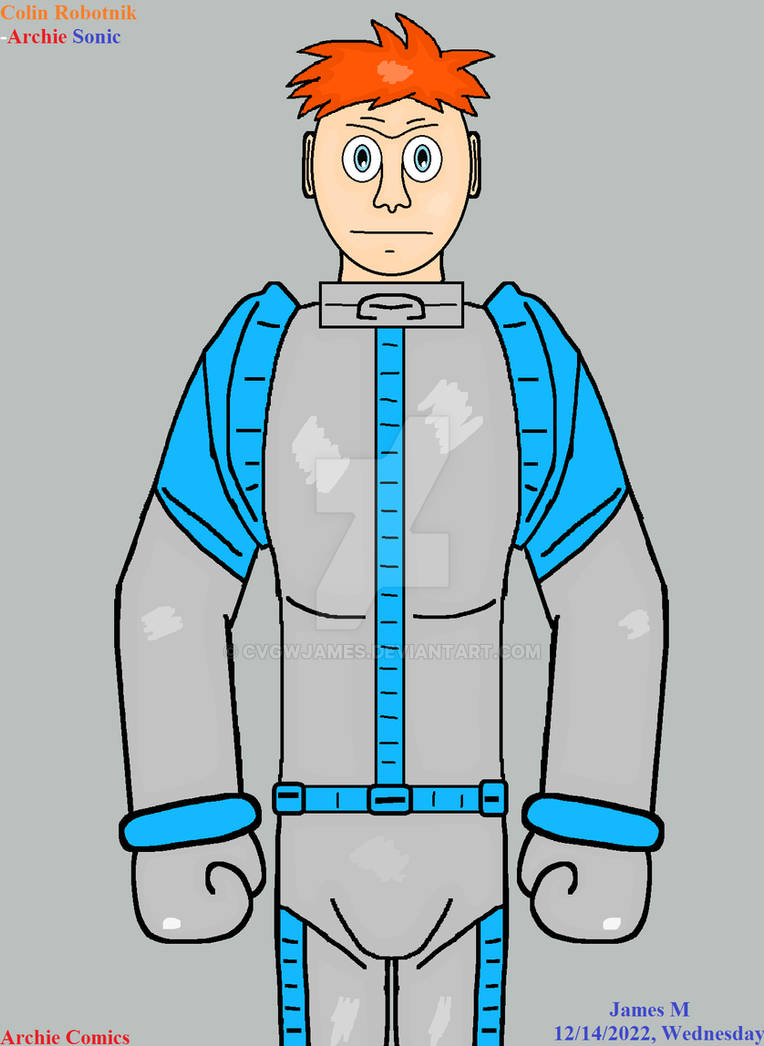 Colin Kintobor -Archie Sonic (by James M) by cvgwjames on DeviantArt
