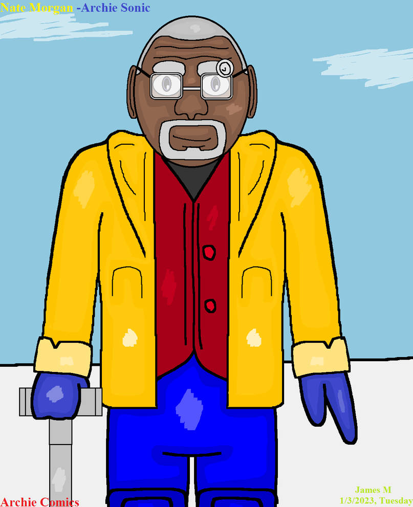 Nate Morgan Archie Sonic by cvgwjames on DeviantArt