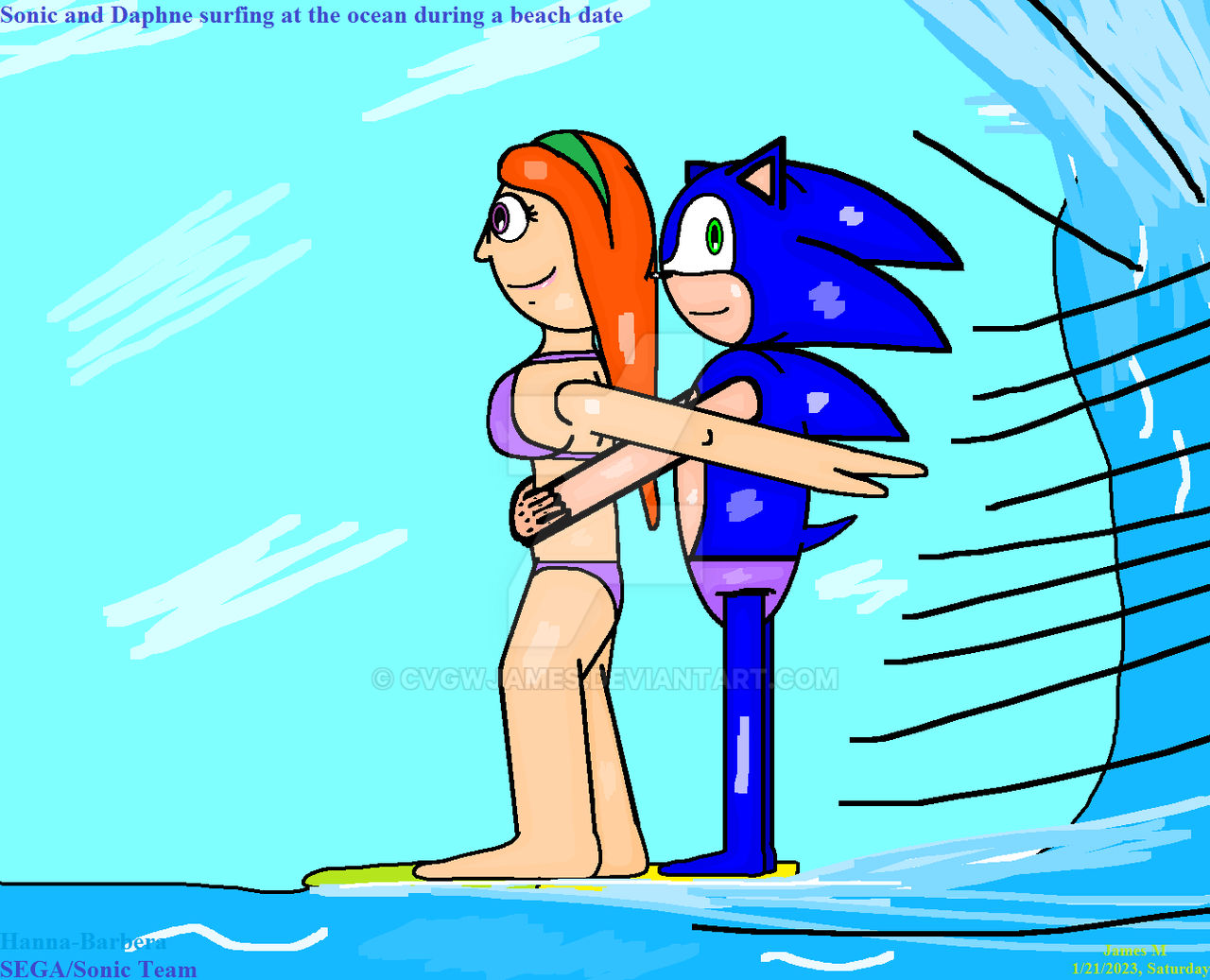 Sonic Waves  Surf Friends