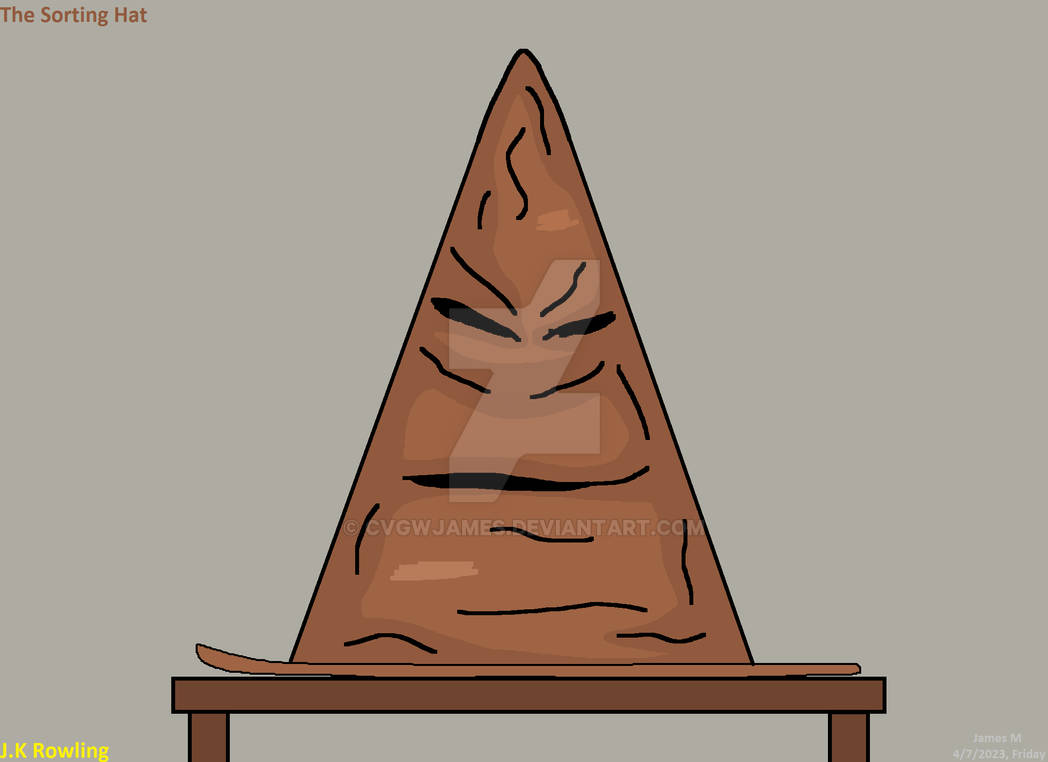 The Sorting Hat (by James M) by cvgwjames on DeviantArt