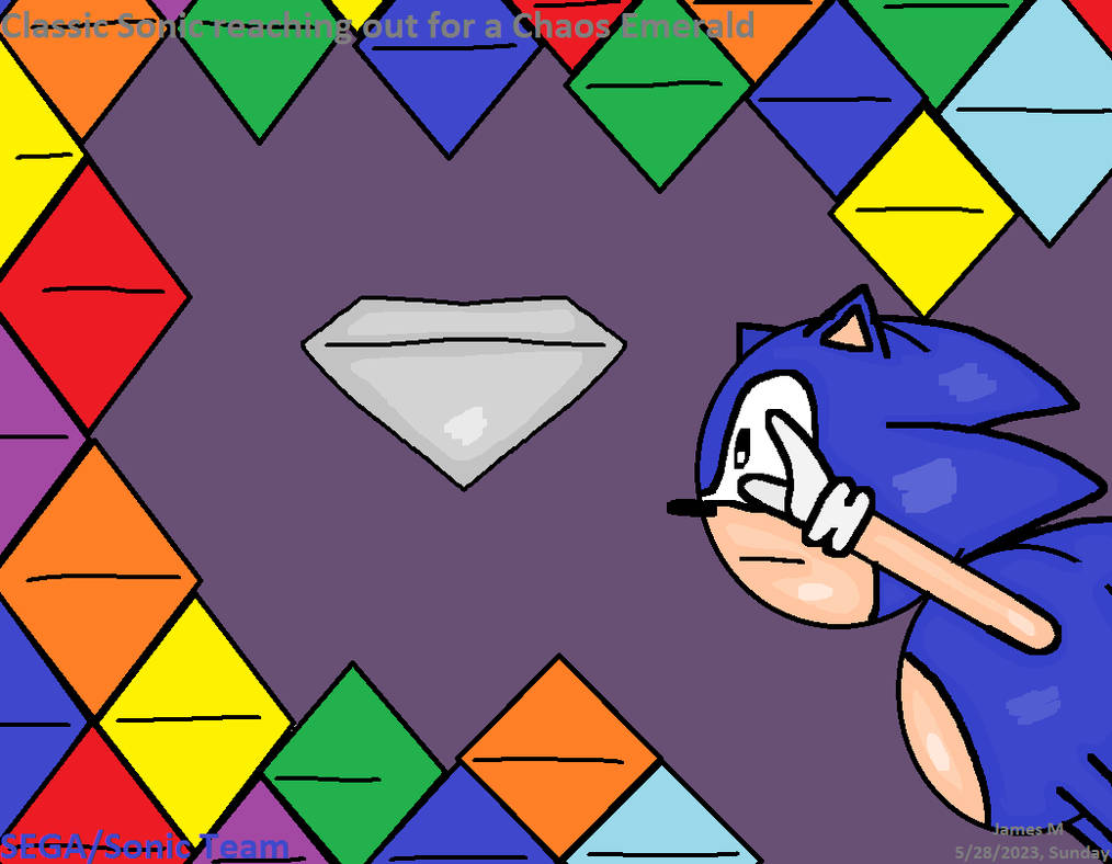 Sonic Classic Heroes - Chaos and Sol Emeralds by SonicDash57 on DeviantArt