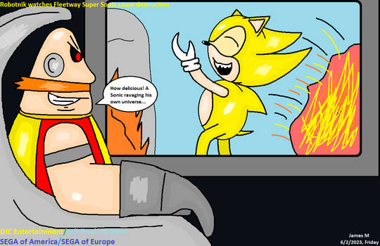 Sonic.EXE vs Fleetway Super Sonic (by James M) by cvgwjames on DeviantArt