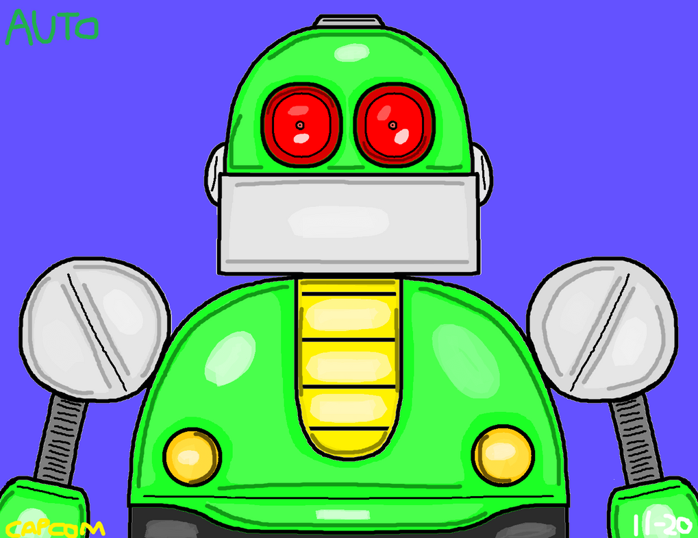 Mega Automaton Auto -Mega Man- by cvgwjames on DeviantArt