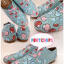 Baby Blue Mushroom Brogues