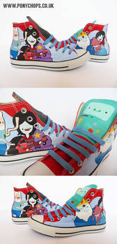 Marceline and Finn Converse